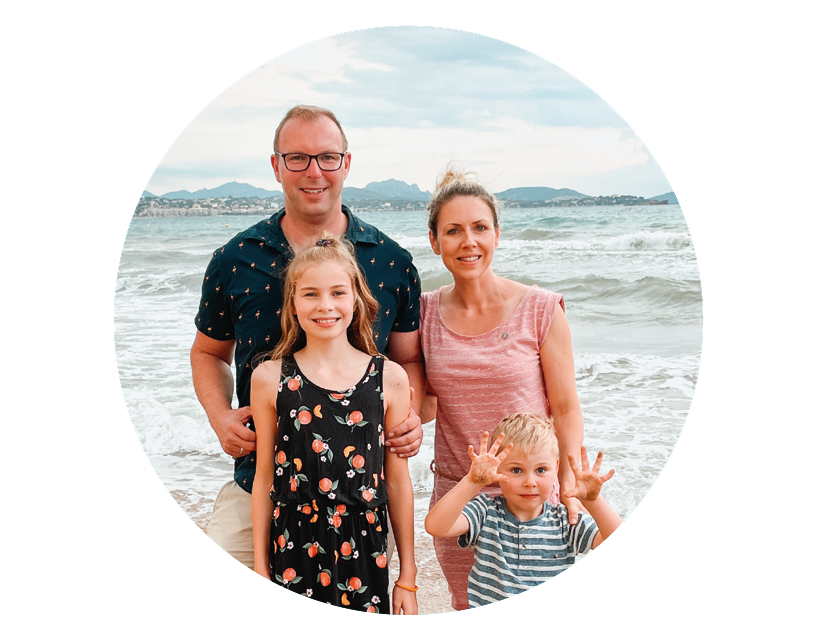 Christian Gerlach mit Familie